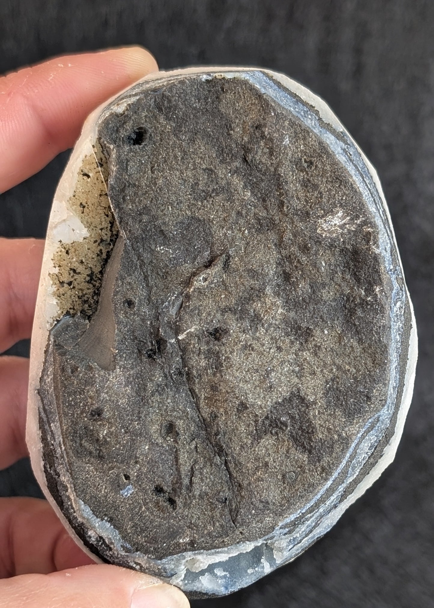 White Apophyllite on Druzy Chalcedony with Stilbite | Indian Zeolite Crystal | 240g