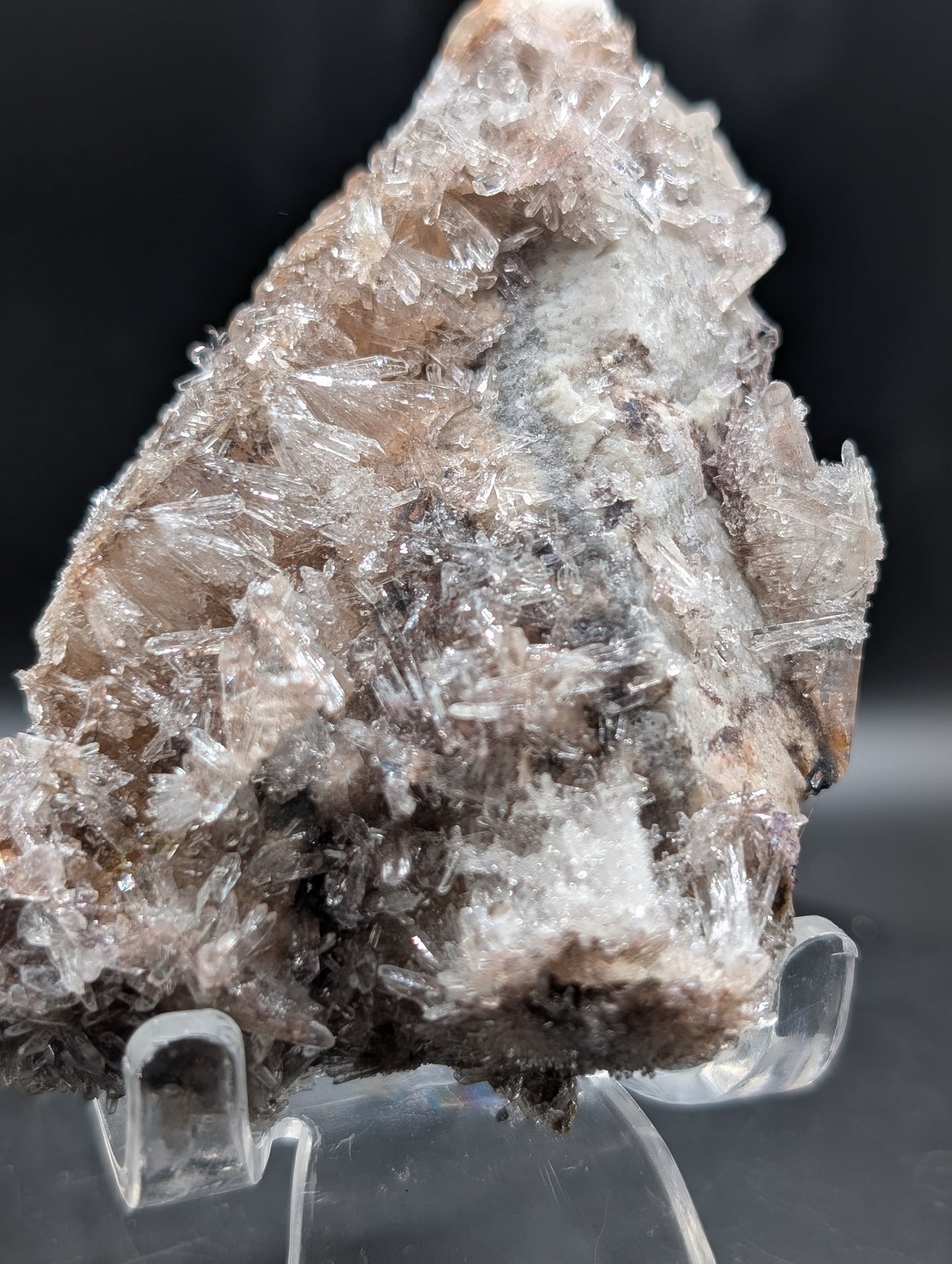 Rare UV Reactive Creedite & Fluorite Specimen – Phosphorescent Afterglow Mineral (111g)