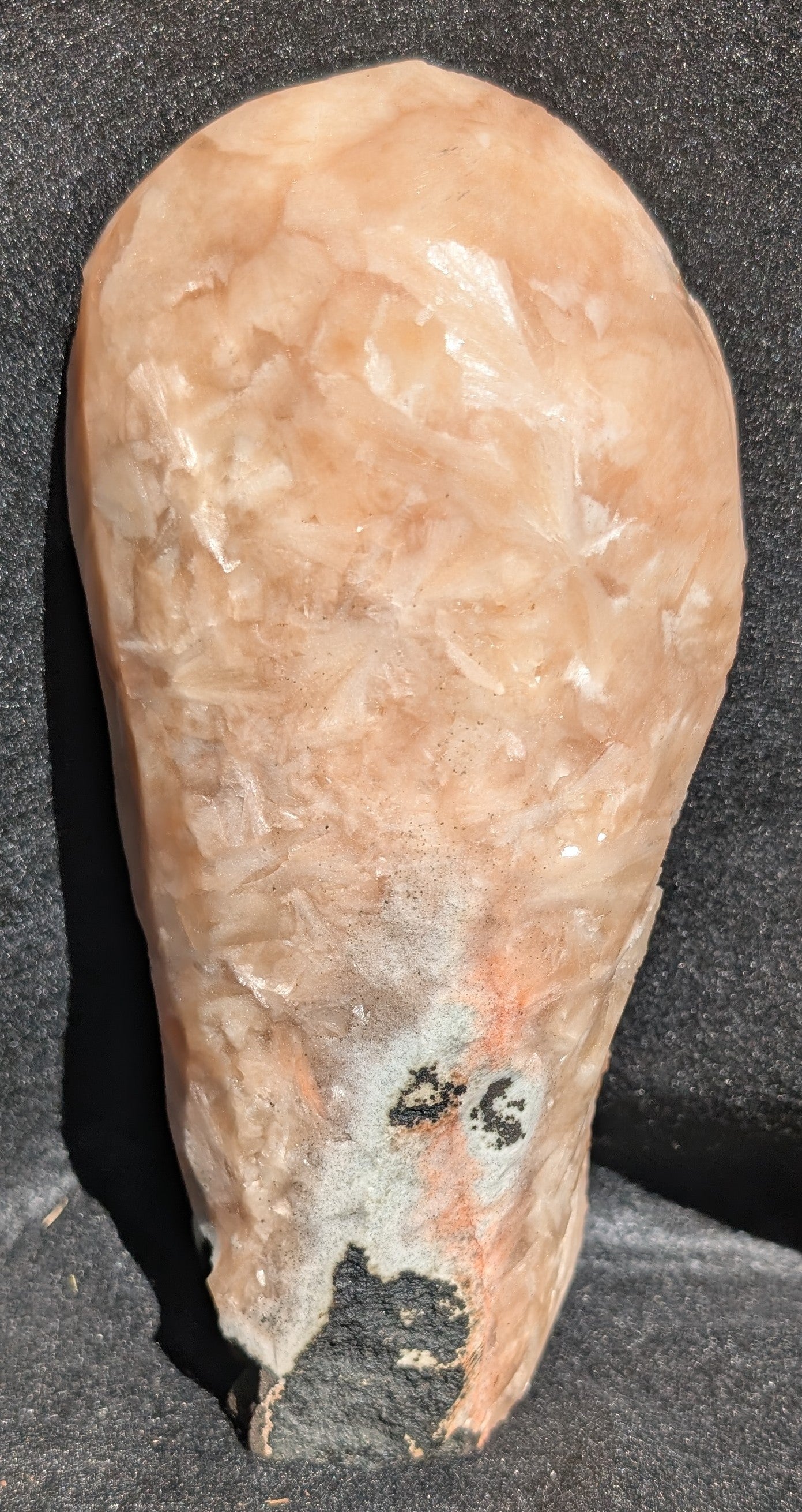 Large Pink sugary Stilbite with Apophyllite | Nashik, Maharashtra, India | 2.1kg