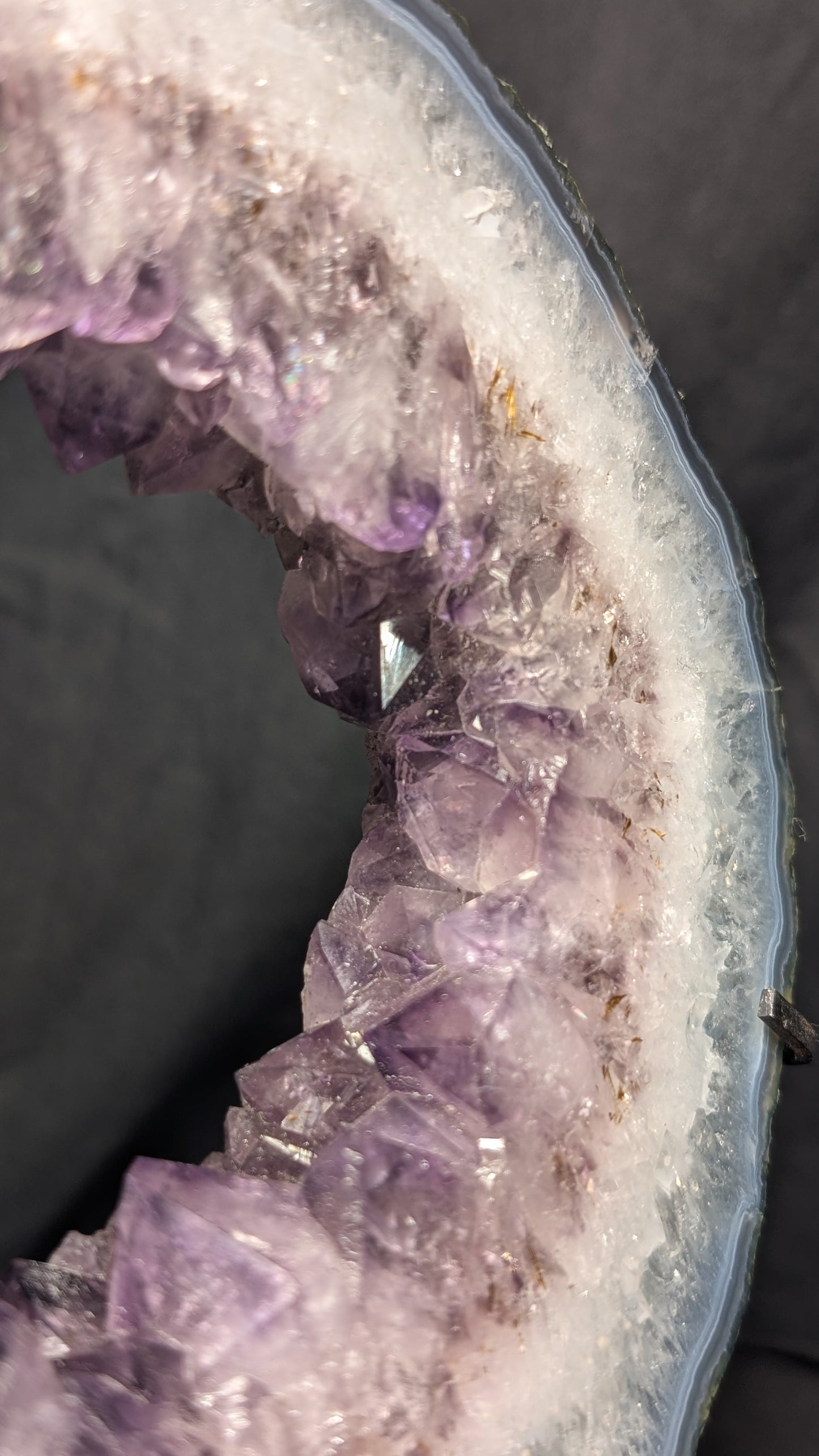 Brazilian Amethyst Portal on Custom Display Stand – 1.5kg
Product Description