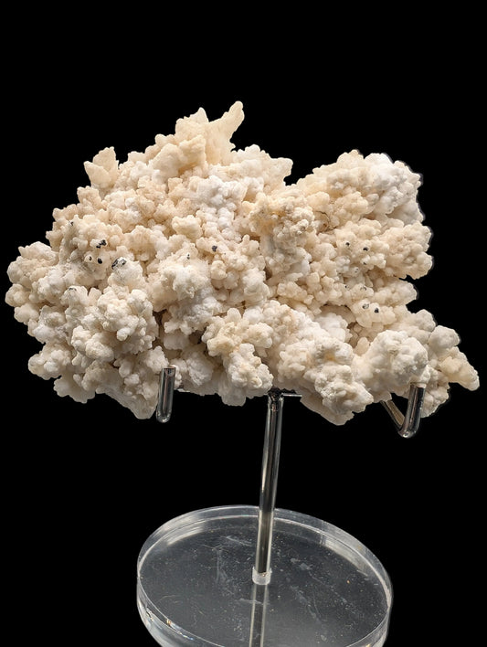 UV Reactive Calcite Cluster – Yellow Afterglow (Phosphorescent) Crystal Specimen 472g