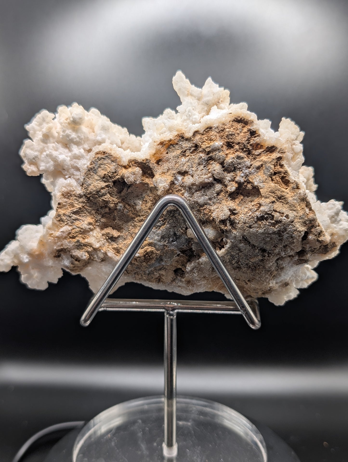 UV Reactive Calcite Cluster – Yellow Afterglow (Phosphorescent) Crystal Specimen 472g