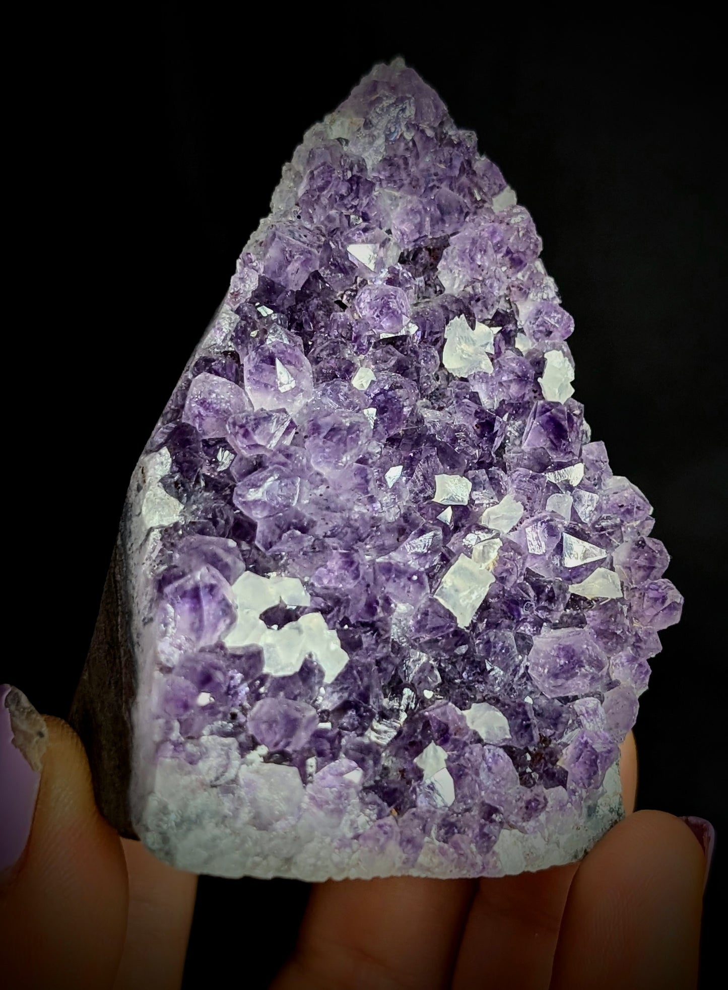 Amethyst Cluster Freeform | Natural Druzy Crystal | 200g