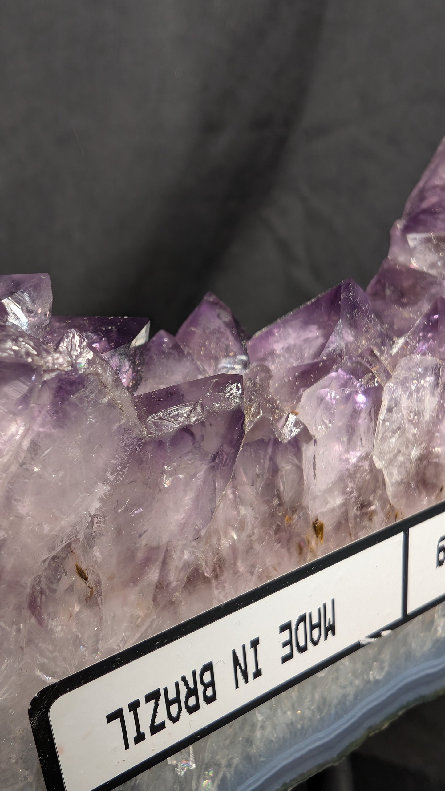 Brazilian Amethyst Portal on Custom Display Stand – 1.5kg
Product Description