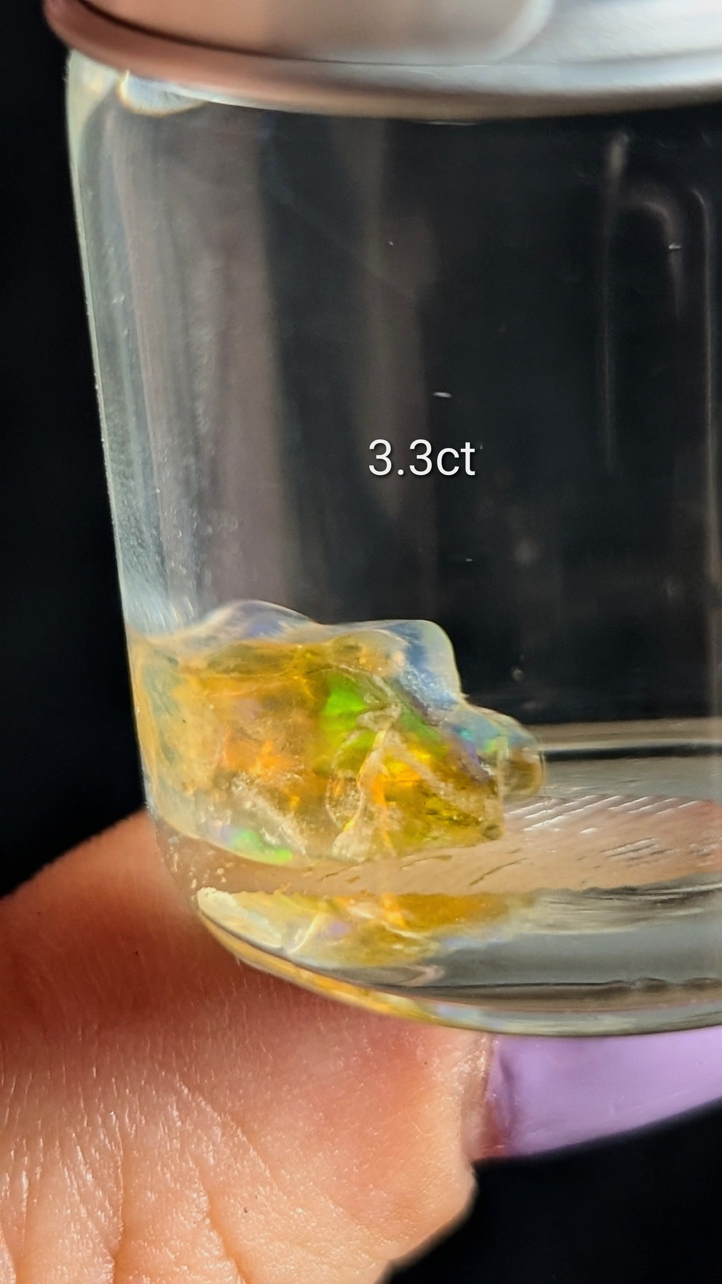 Natural Ethiopian Water Opal Rough | Hydrophane Opal | Welo, Ethiopia | 2.3–5.7ct