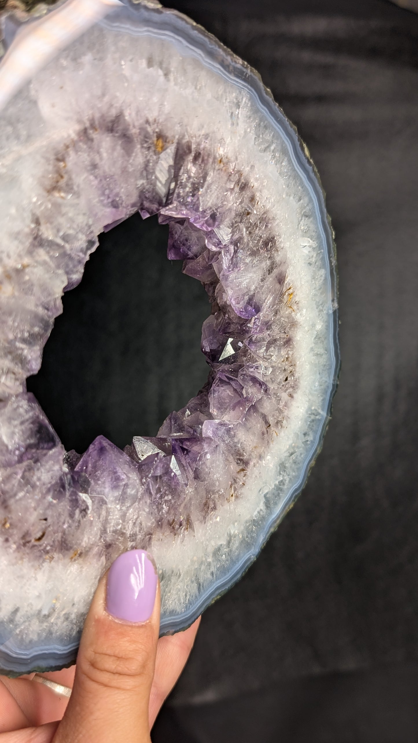 Brazilian Amethyst Portal on Custom Display Stand – 1.5kg
Product Description