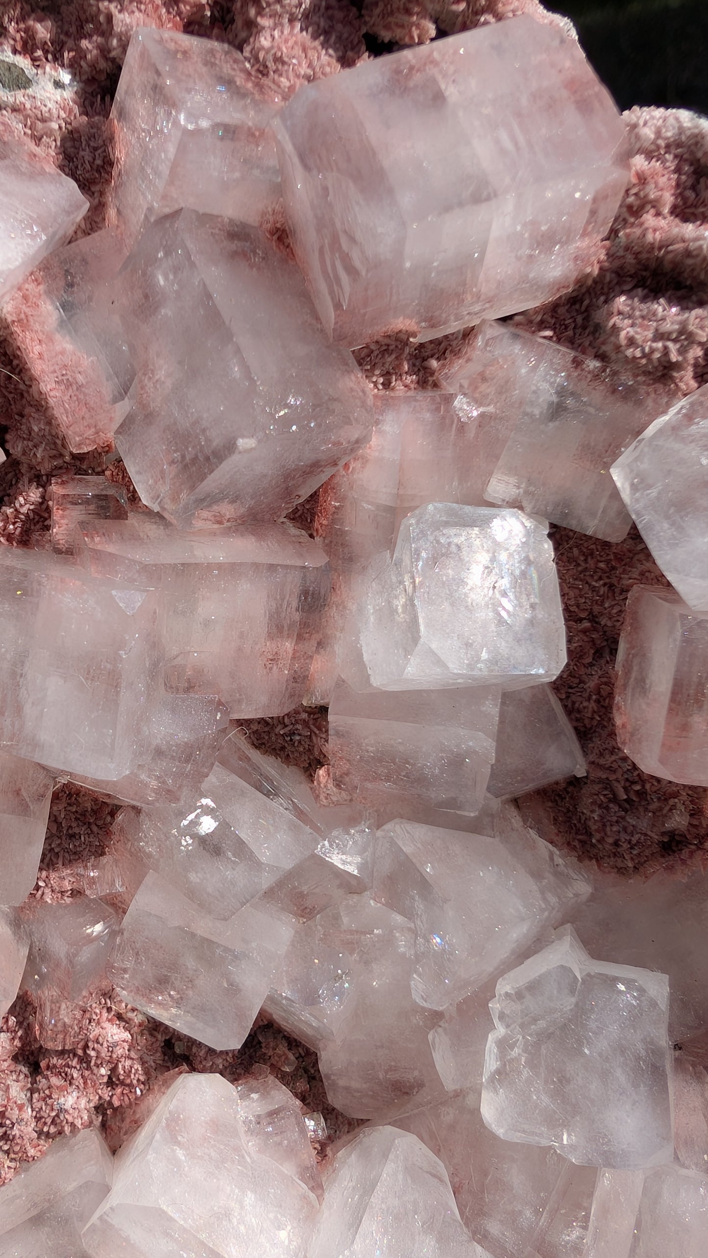 Large Pink Chalcedony with Apophyllite | Nashik, Maharashtra, India | 1.8kg
