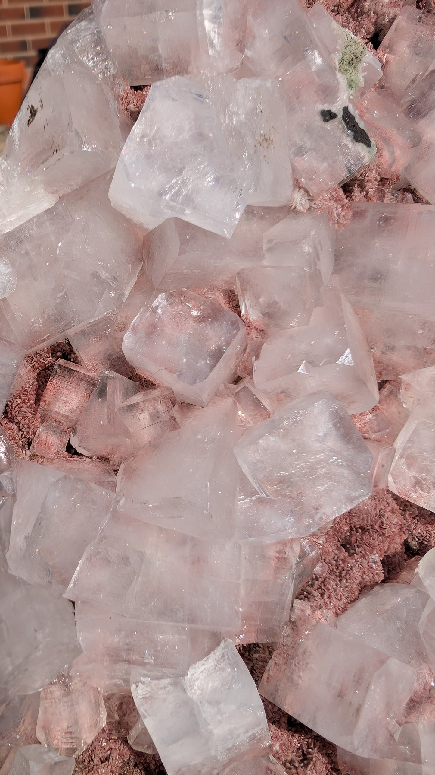 Large Pink Chalcedony with Apophyllite | Nashik, Maharashtra, India | 1.8kg