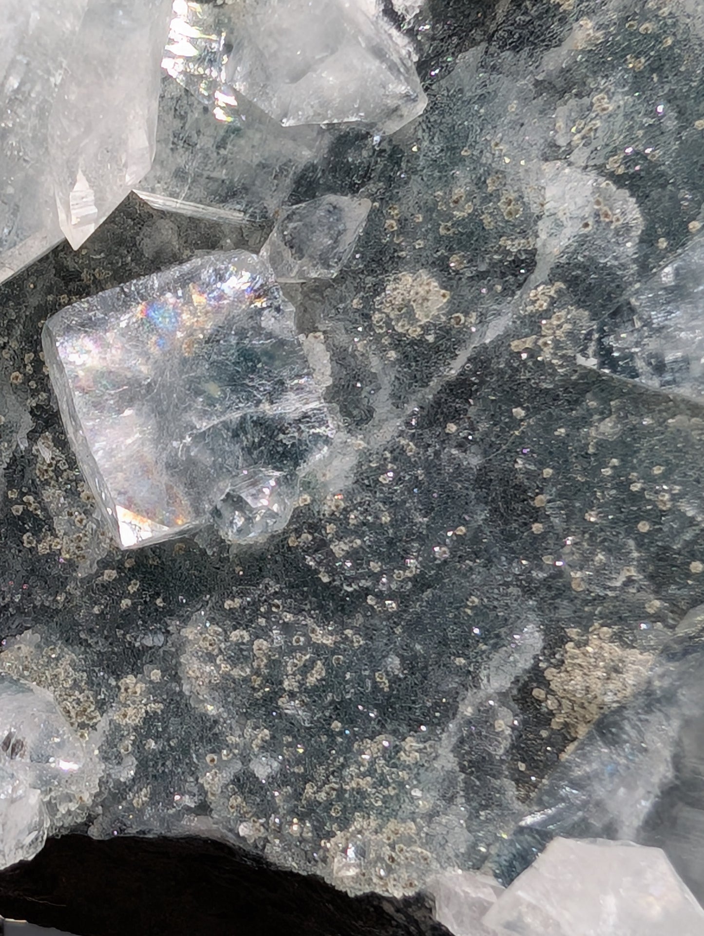 Apophyllite & Stilbite Crystal Cluster – 437g