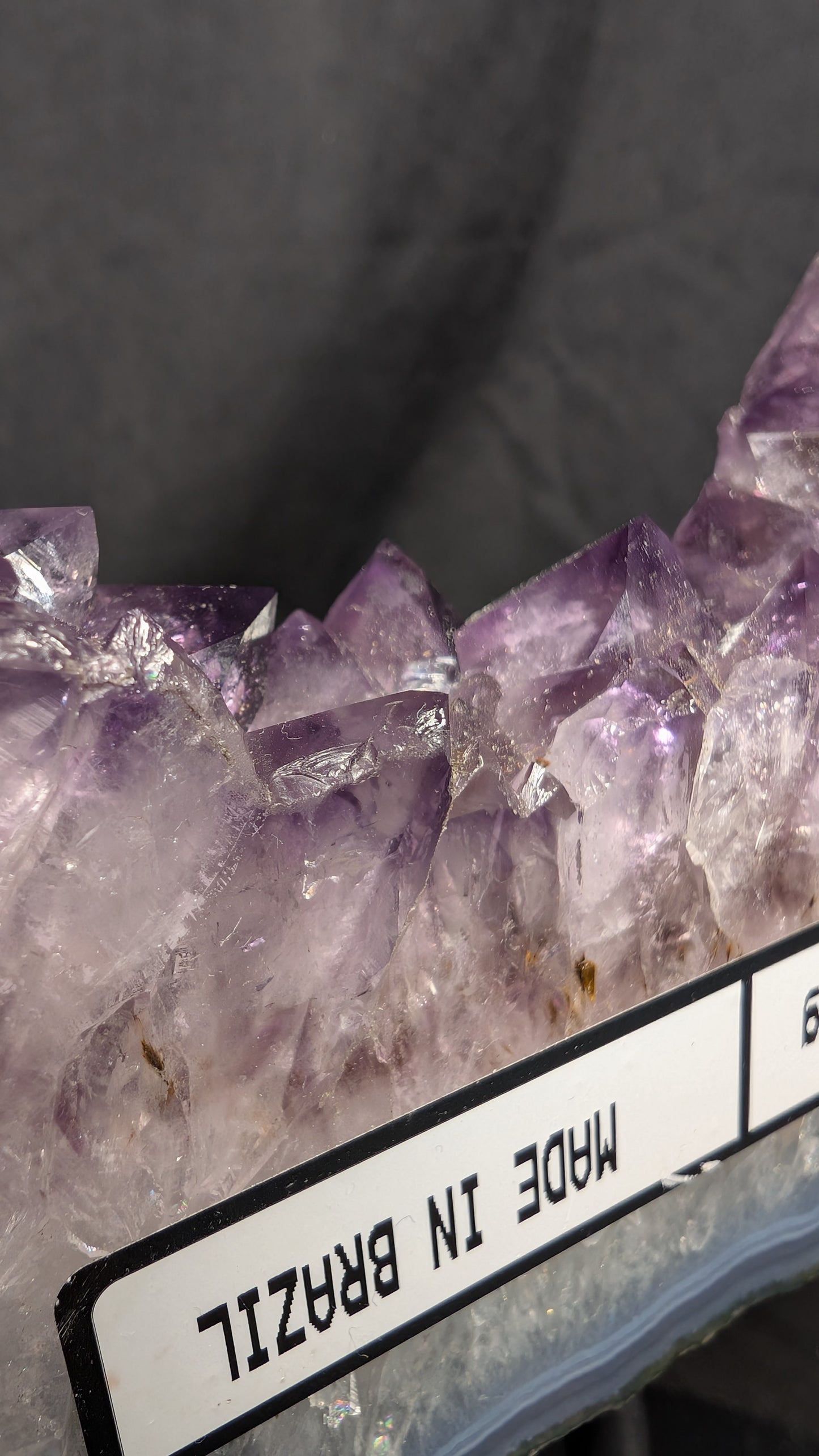 Brazilian Amethyst Portal on Custom Display Stand – 1.5kg
Product Description